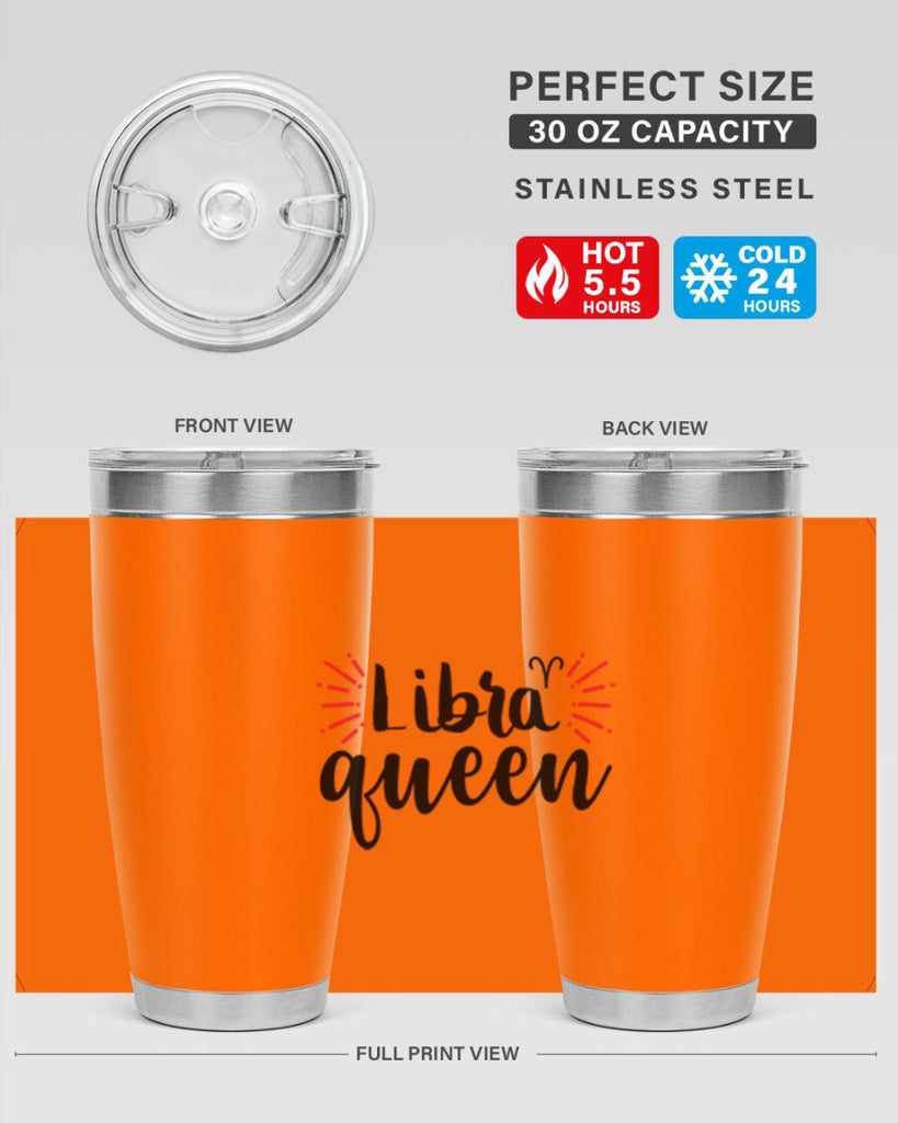 Libra queen 319#- zodiac- Tumbler