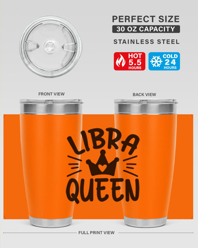Libra queen 327#- zodiac- Tumbler
