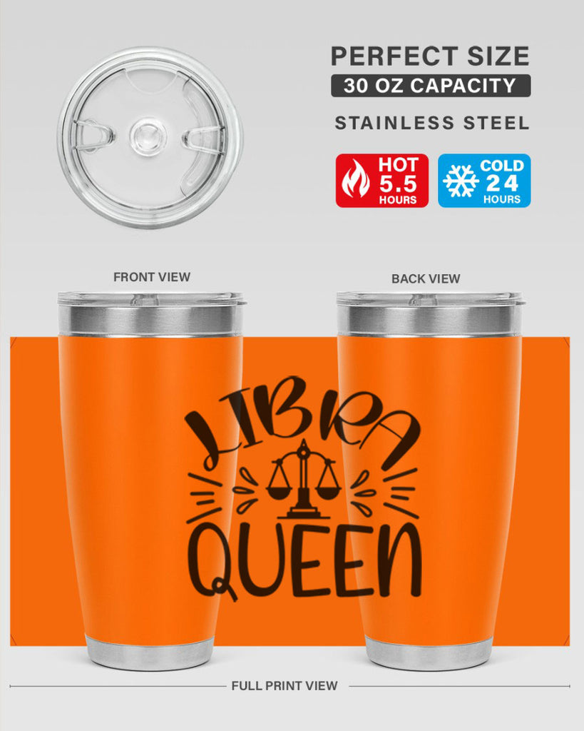 Libra queen 328#- zodiac- Tumbler