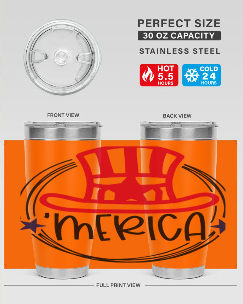Merica Style 138#- Fourt Of July- Tumbler