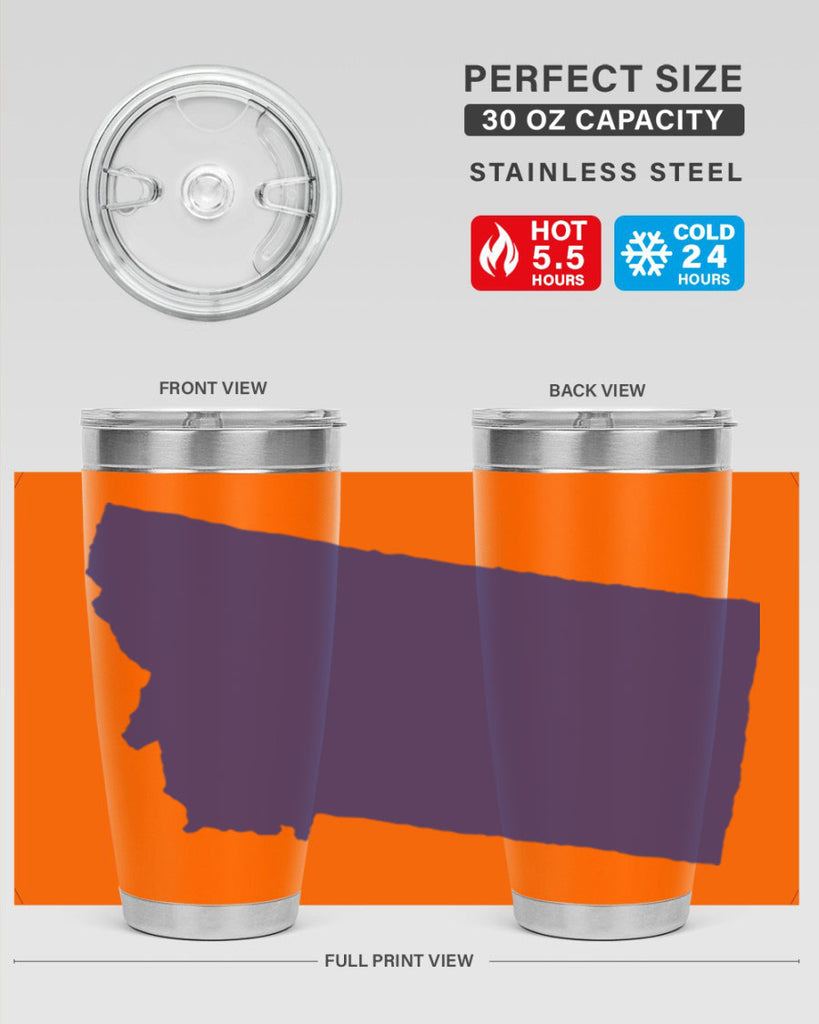Montana 25#- stateflags- Tumbler