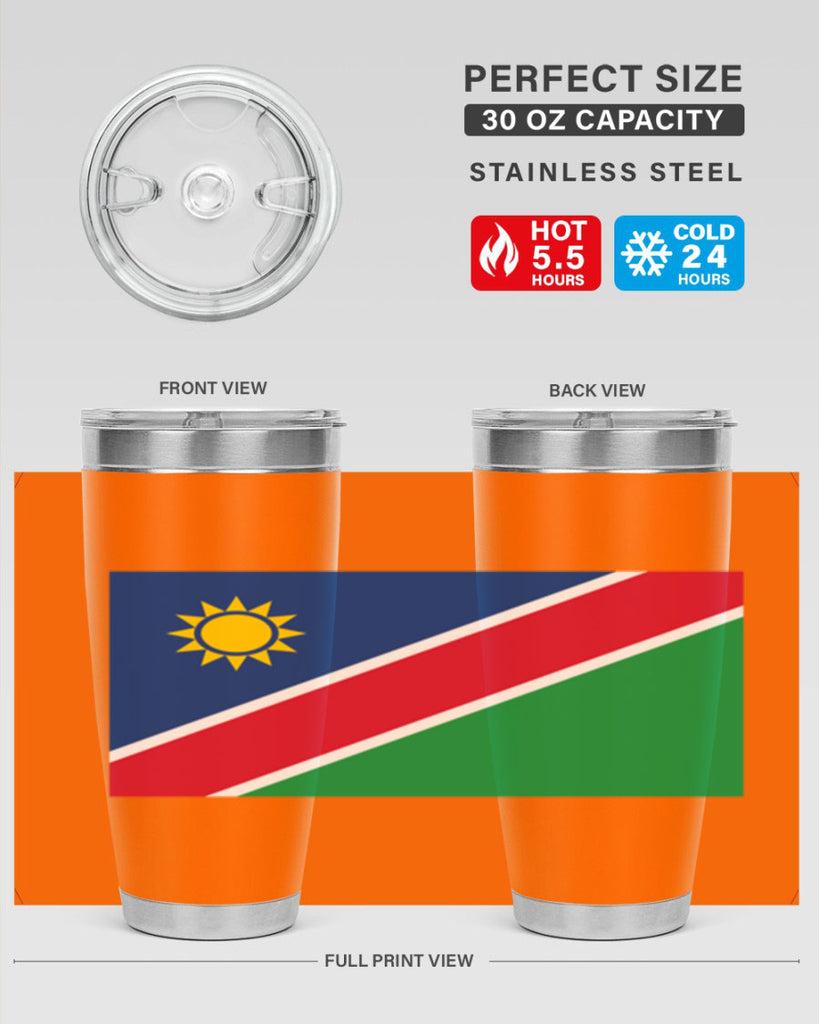 Namibia 78#- world flags- Tumbler