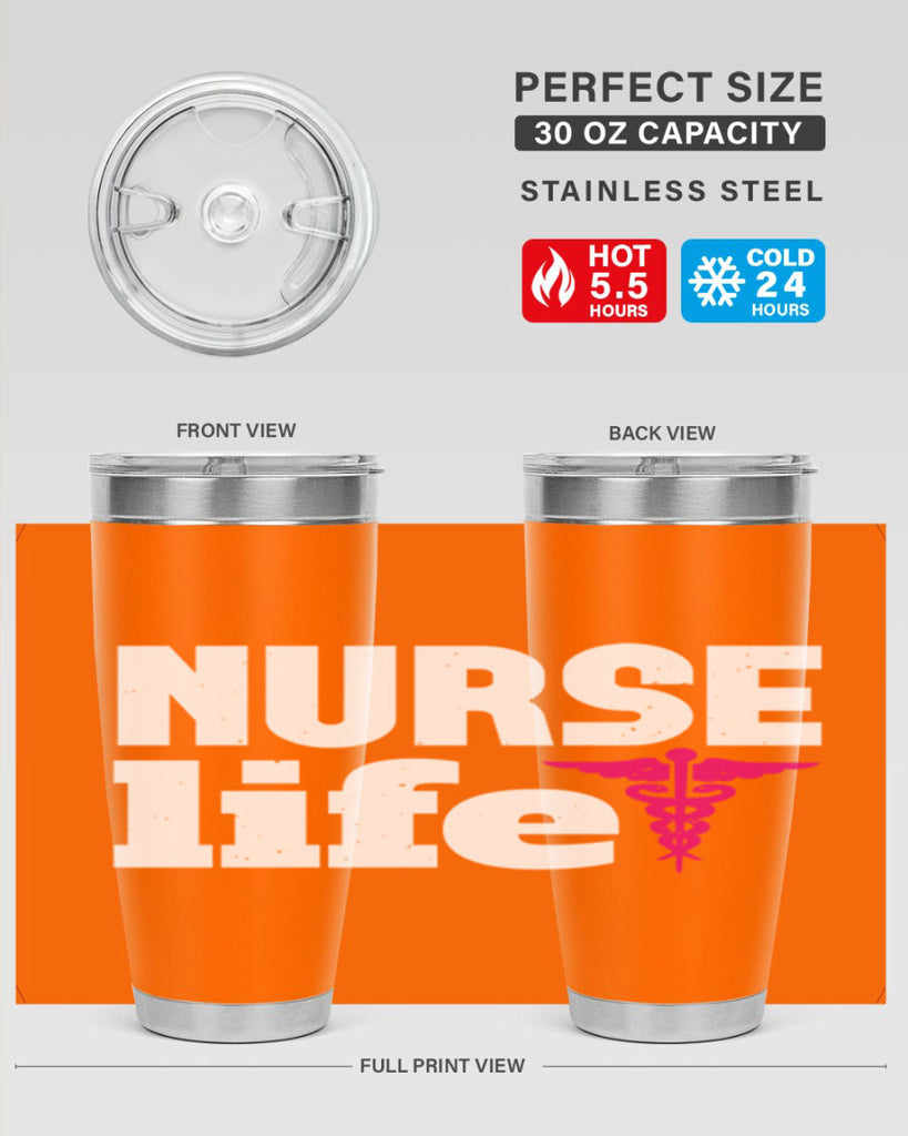 Nurse life Style 283#- nurse- tumbler