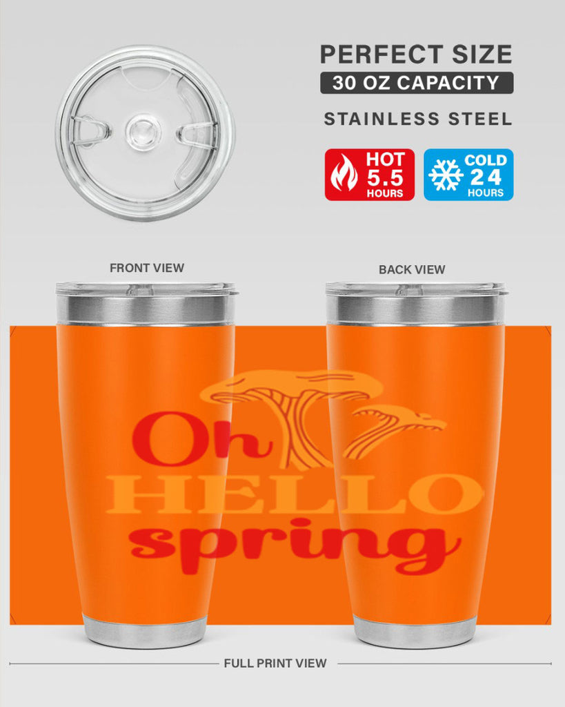 Oh hello spring 364#- spring- Tumbler