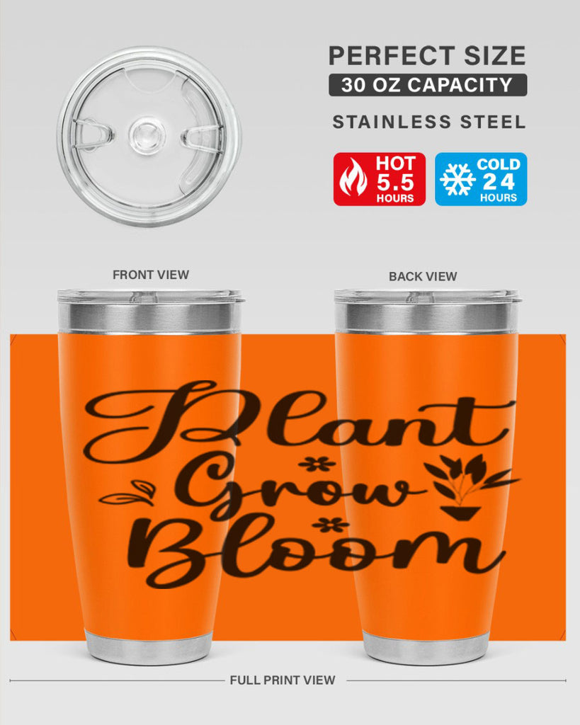 Plant Grow Bloom 391#- spring- Tumbler