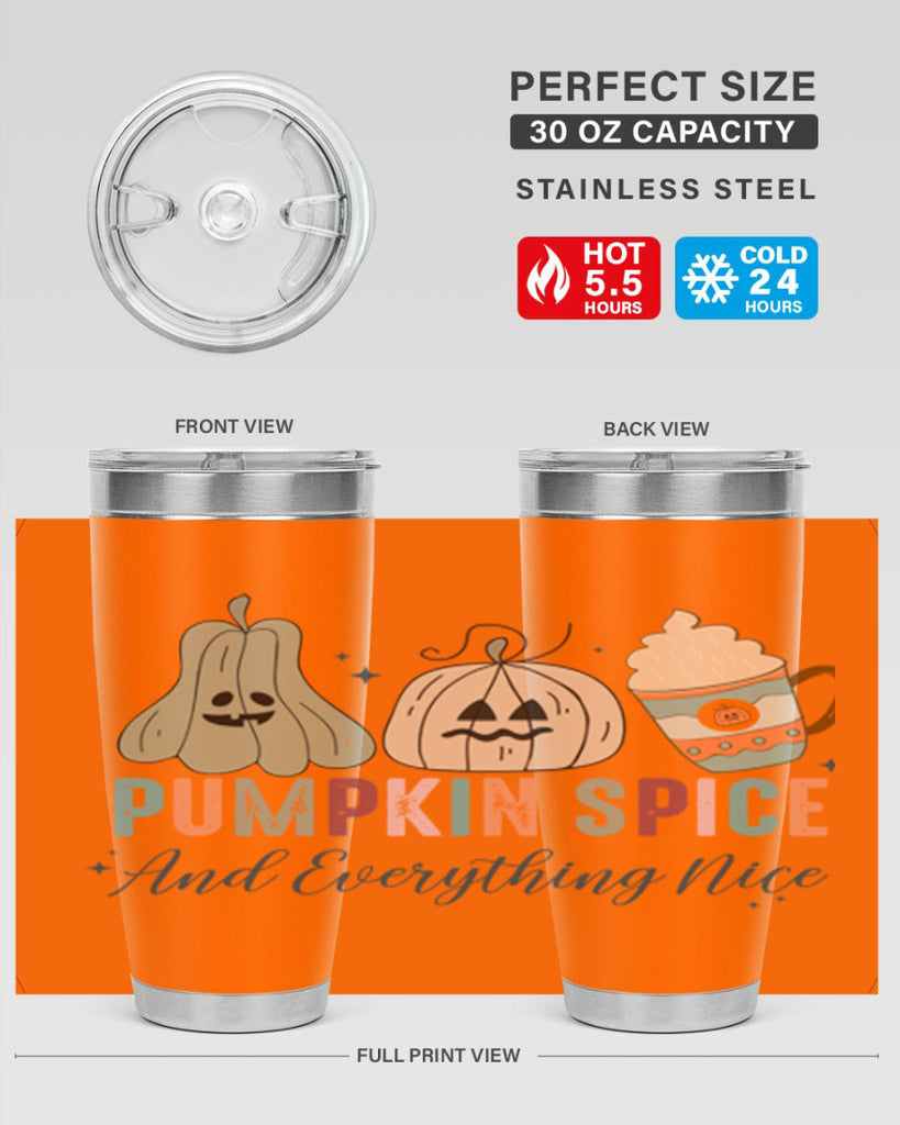 Pumpkin Spice And Everything Nice 540#- fall- Tumbler