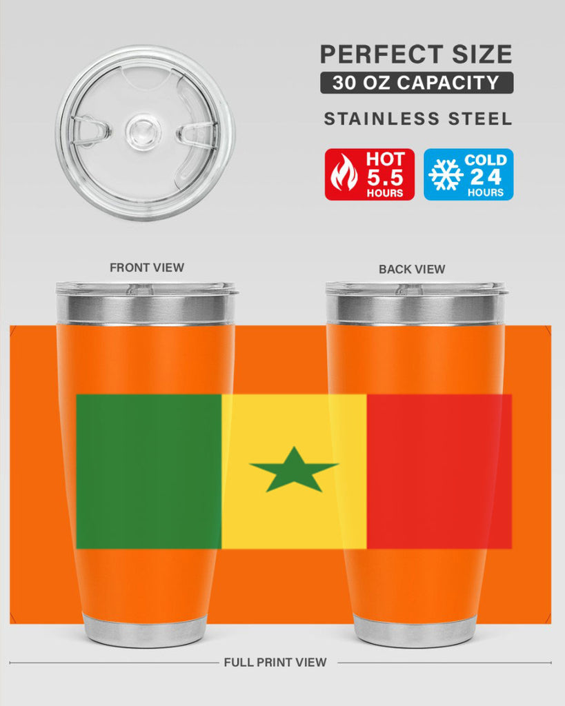 Senegal 45#- world flags- Tumbler