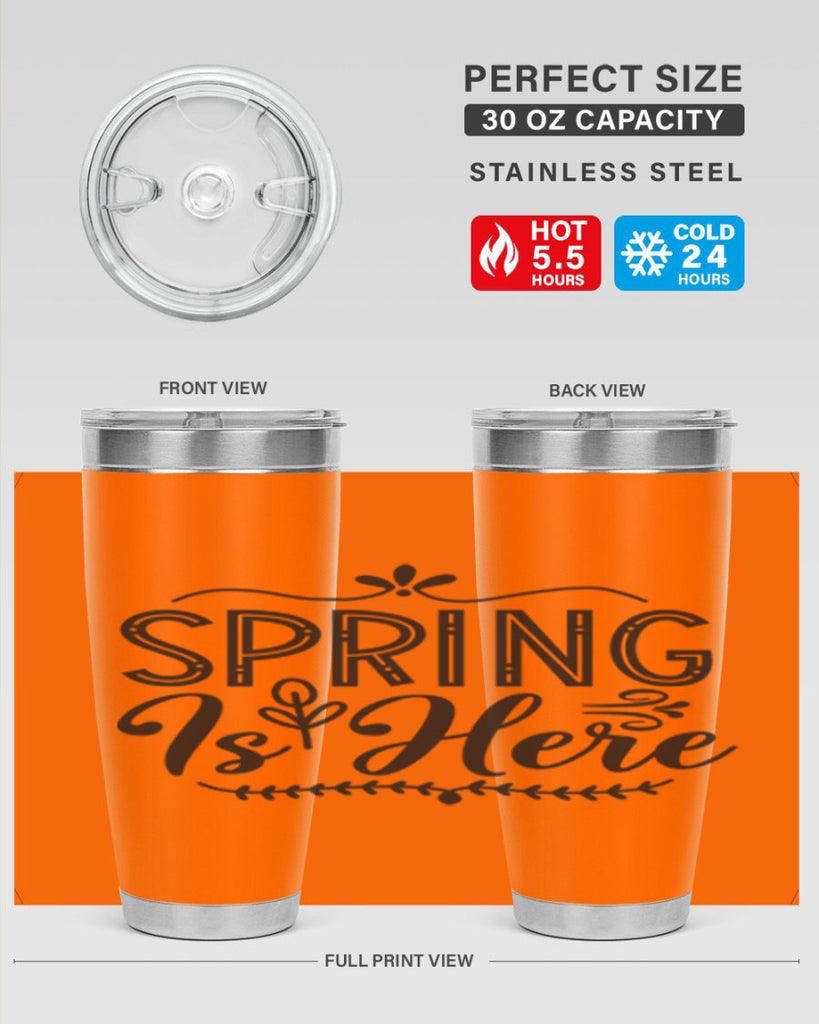 Spring is here 441#- spring- Tumbler