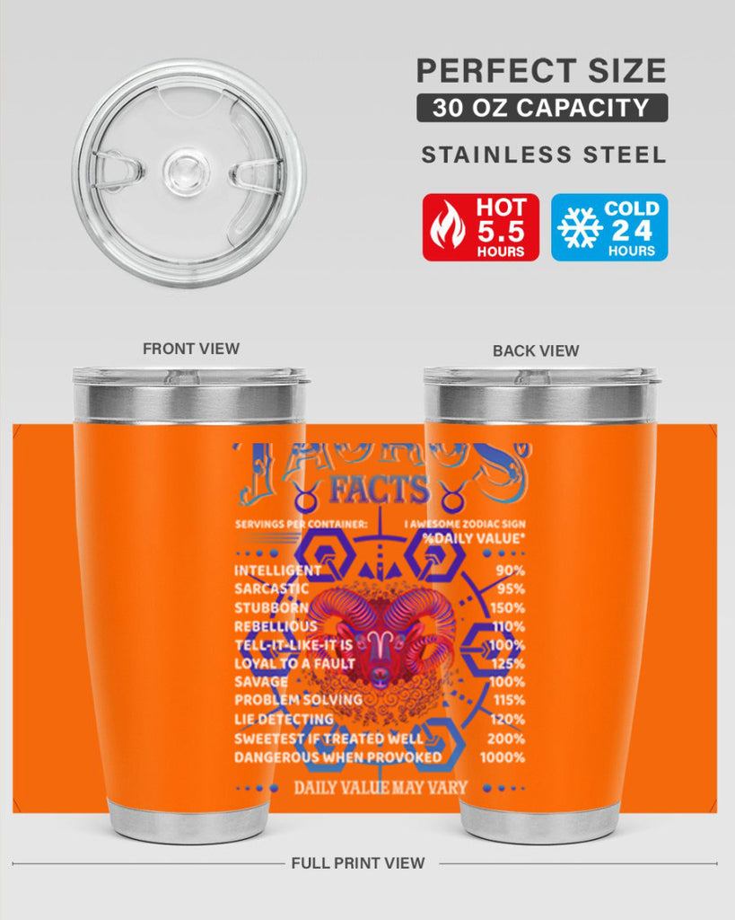 Taurus 496#- zodiac- Tumbler