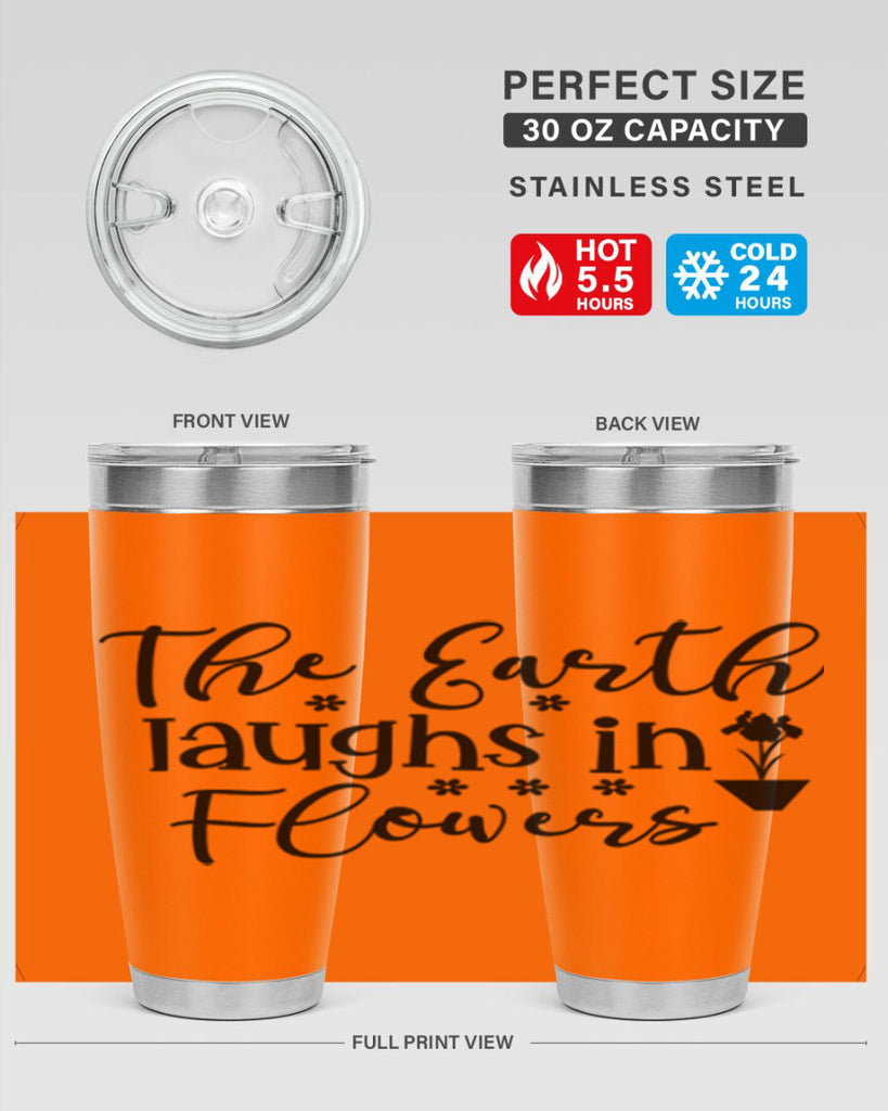 The Earth Laughs In Flowers 539#- spring- Tumbler