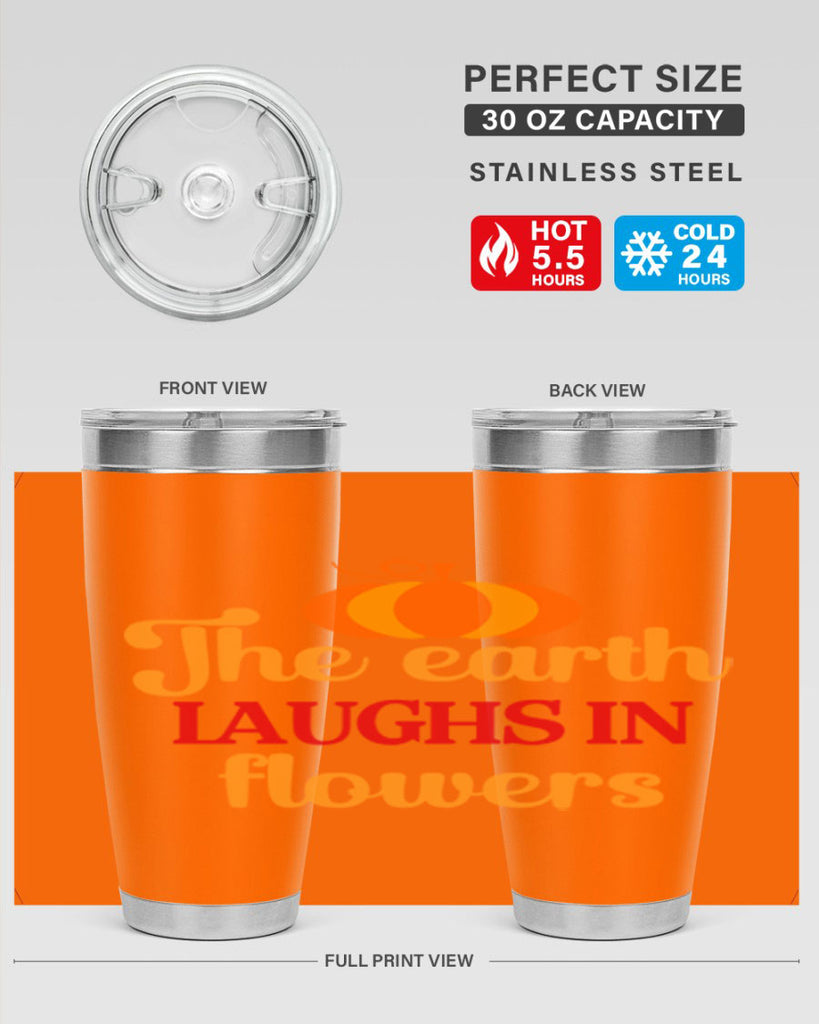 The earth laughs in flowers 538#- spring- Tumbler
