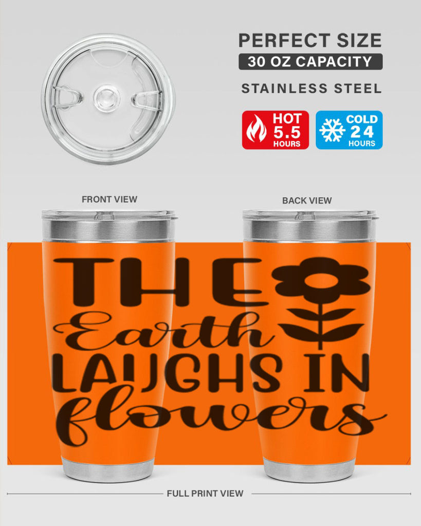 The earth laughs in flowers 548#- spring- Tumbler