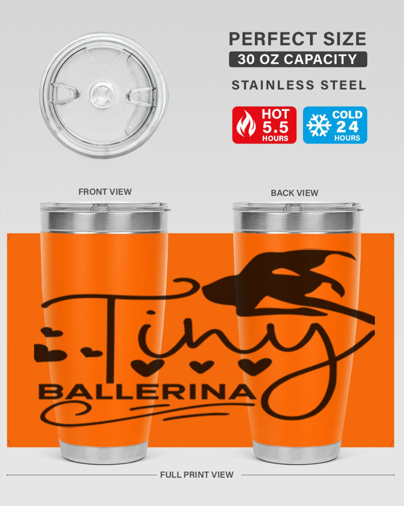 Tiny Ballerina 89#- ballet- Tumbler