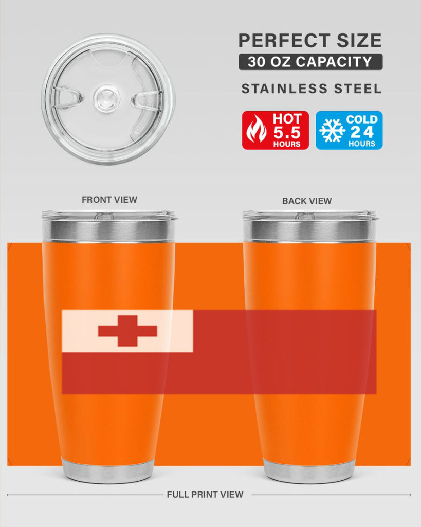 Tonga 20#- world flags- Tumbler
