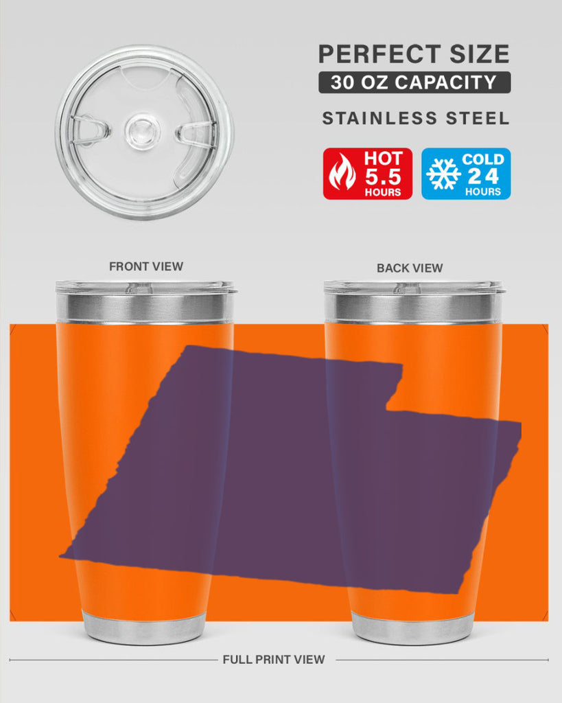 Utah 7#- stateflags- Tumbler