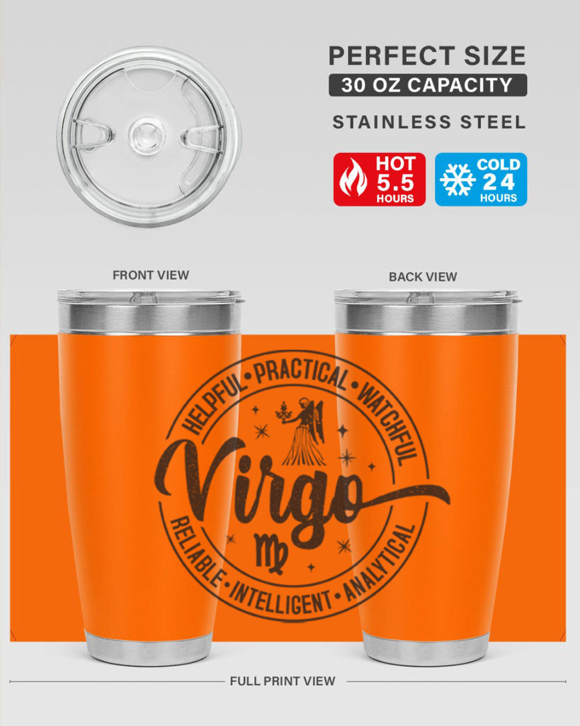 Virgo 535#- zodiac- Tumbler
