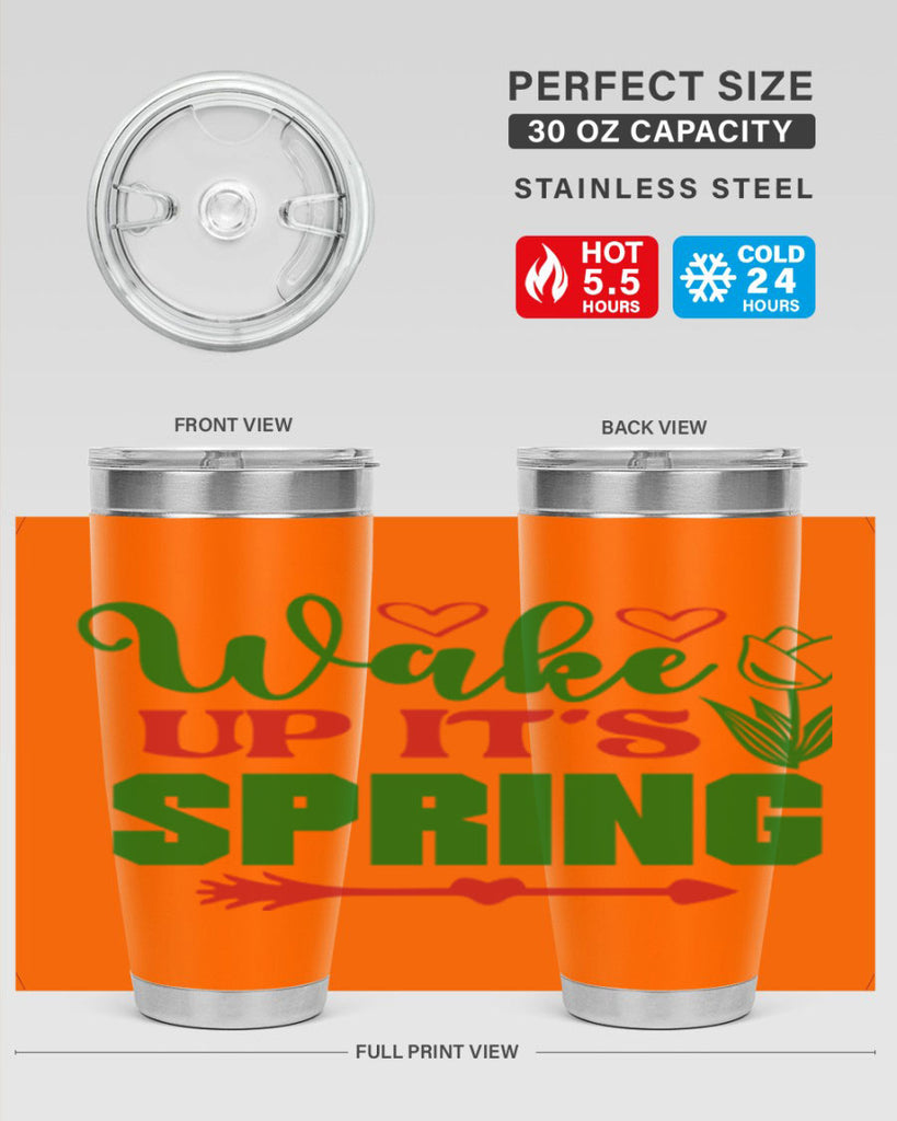 Wake Up Its Spring 562#- spring- Tumbler