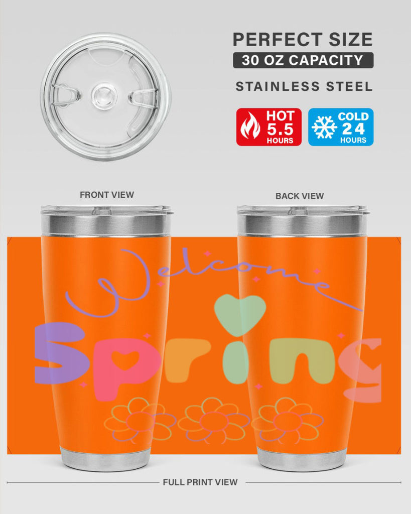Welcome Spring583#- spring- Tumbler