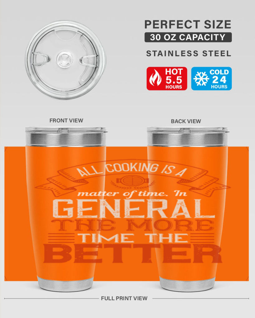 all cooking is a matter of time in general the more time the better 39#- cooking- Tumbler