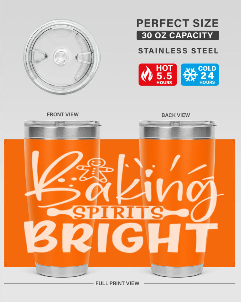 baking spirits bright 53#- kitchen- Tumbler