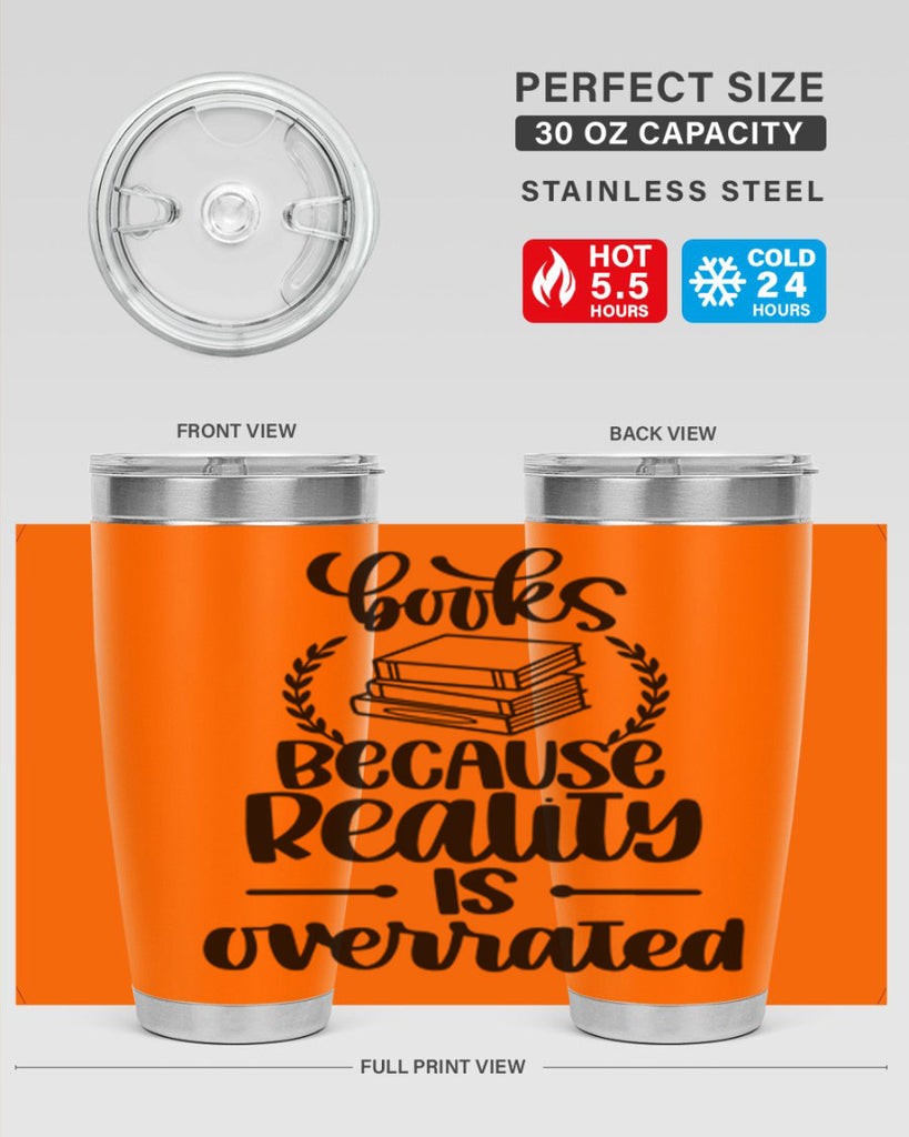 books because reality is overrated 44#- reading- Tumbler