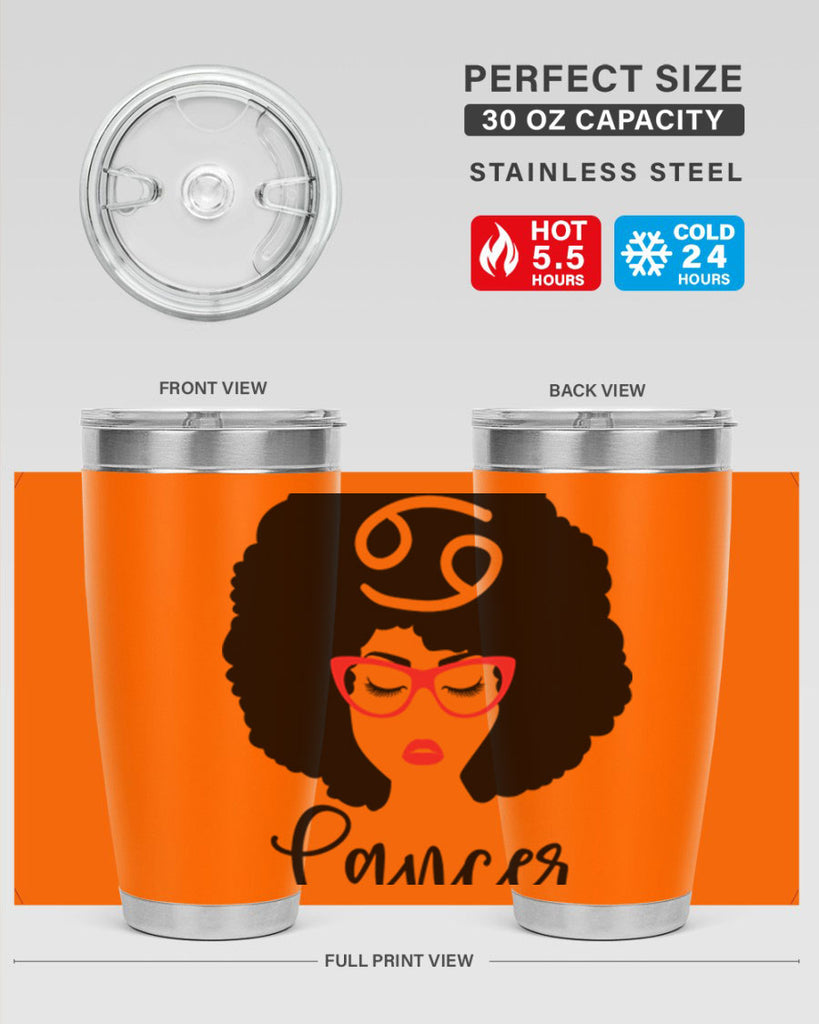 cancer 164#- zodiac- Tumbler