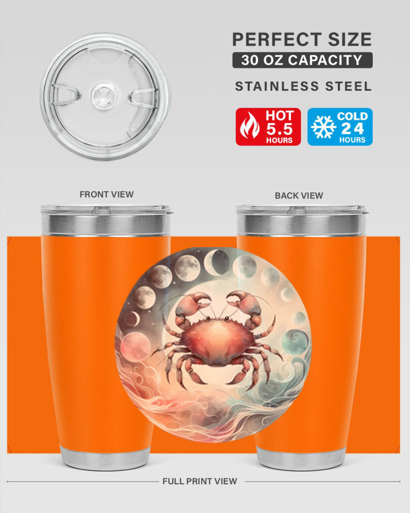 cancer 167#- zodiac- Tumbler