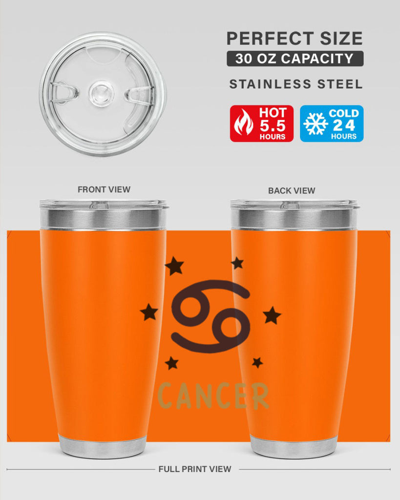 cancer 172#- zodiac- Tumbler