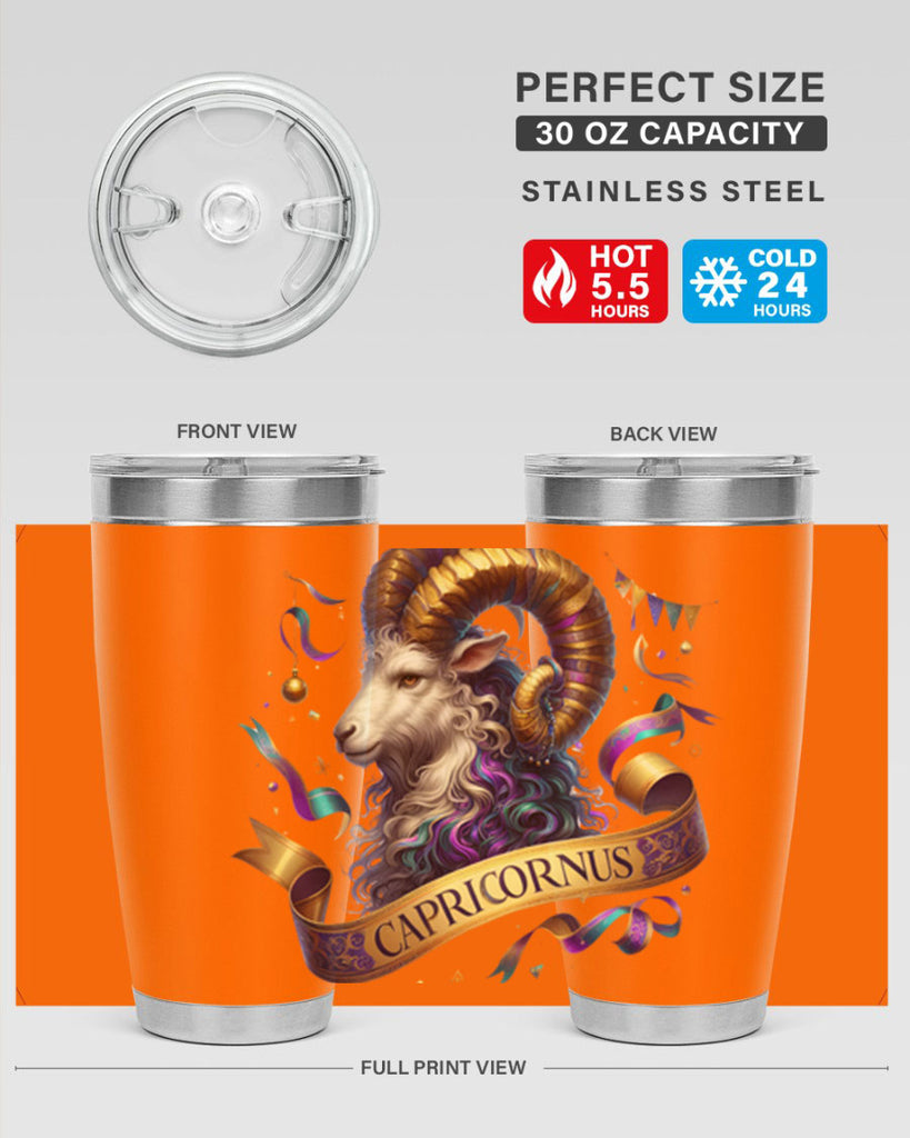 capricorn 209#- zodiac- Tumbler