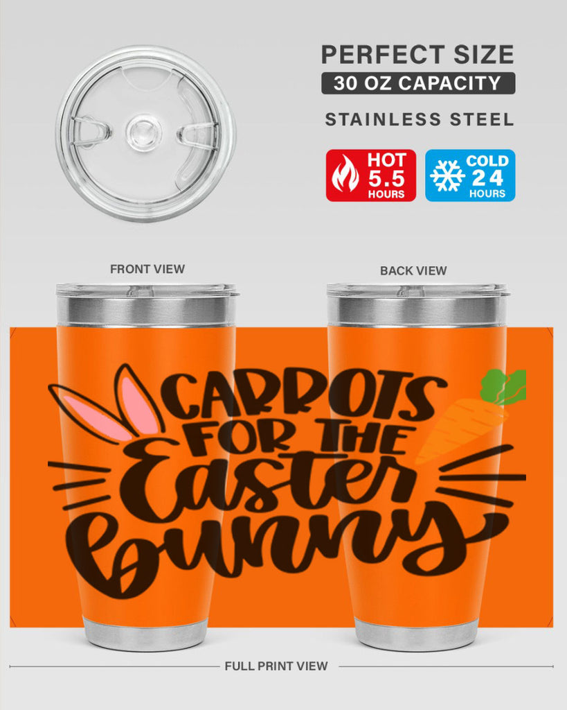 carrots for the easter bunny 66#- easter- Tumbler