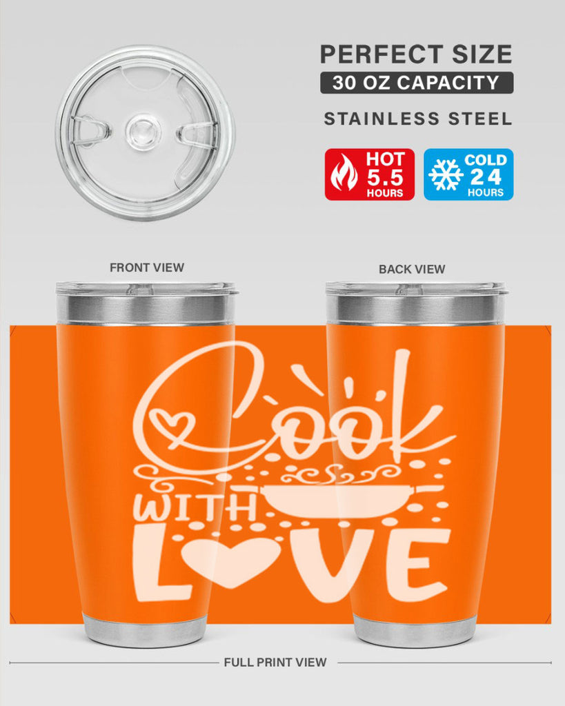 cook with love 44#- kitchen- Tumbler