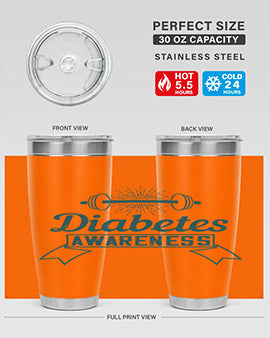 diabetes awareness Style 3#- diabetes- Tumbler