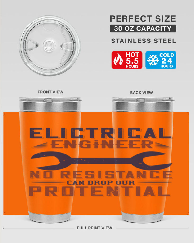 electrical engineer no resistance can drop our protential Style 18#- engineer- tumbler
