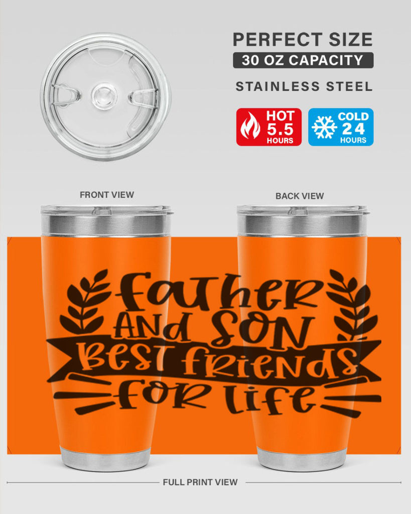 father and son best friends for life 52#- fathers day- Tumbler