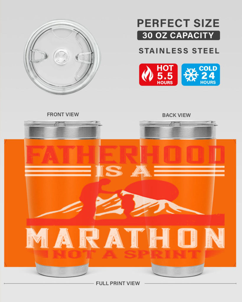 fatherhood is a marathon not a sprint 261#- fathers day- Tumbler