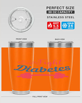 fight diabetes Style 38#- diabetes- Tumbler