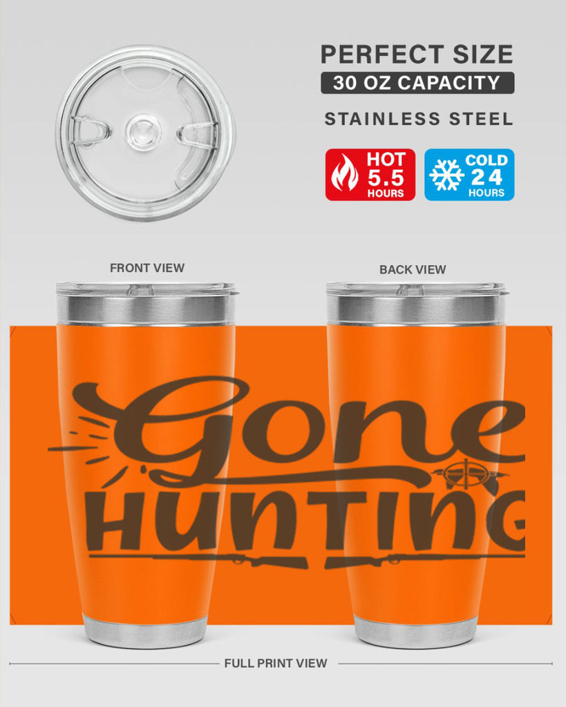 gone hunting 29#- hunting- Tumbler
