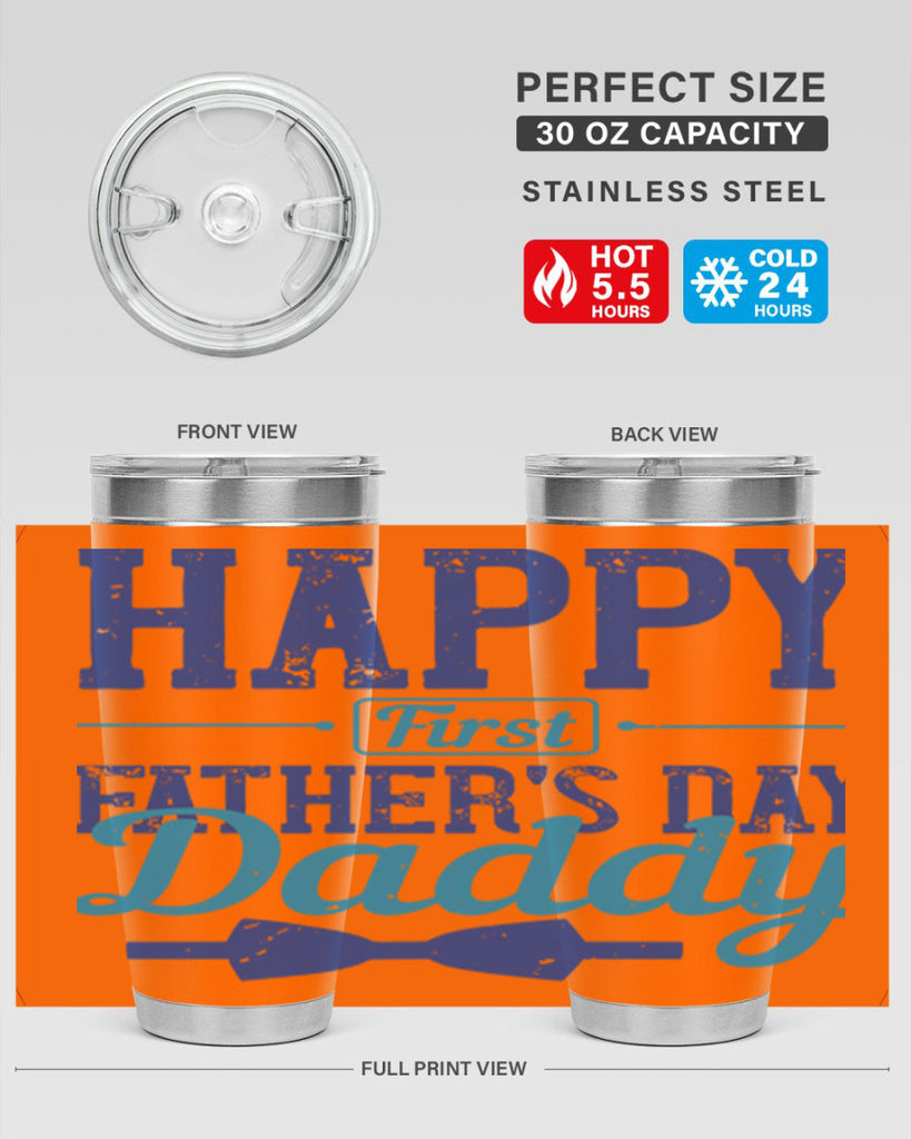 happy first fathers day daddy 210#- fathers day- Tumbler