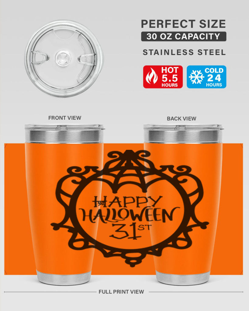 happy halloween st 64#- halloween- Tumbler