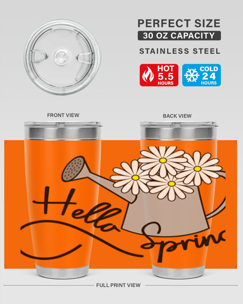 hello spring watering can208#- spring- Tumbler