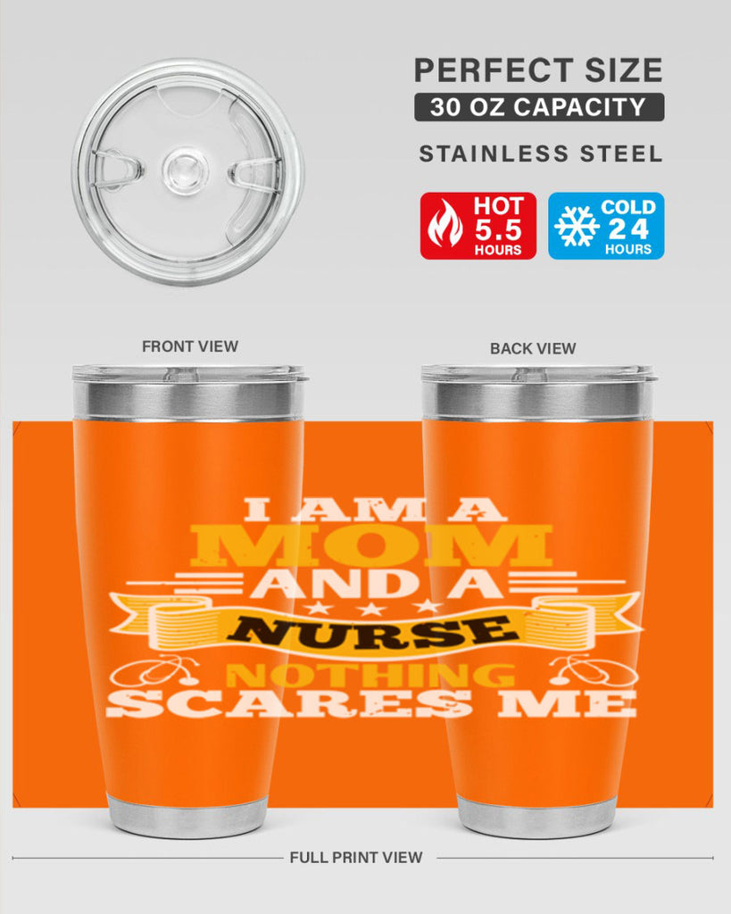 i am amom and a nurse Style 396#- nurse- tumbler