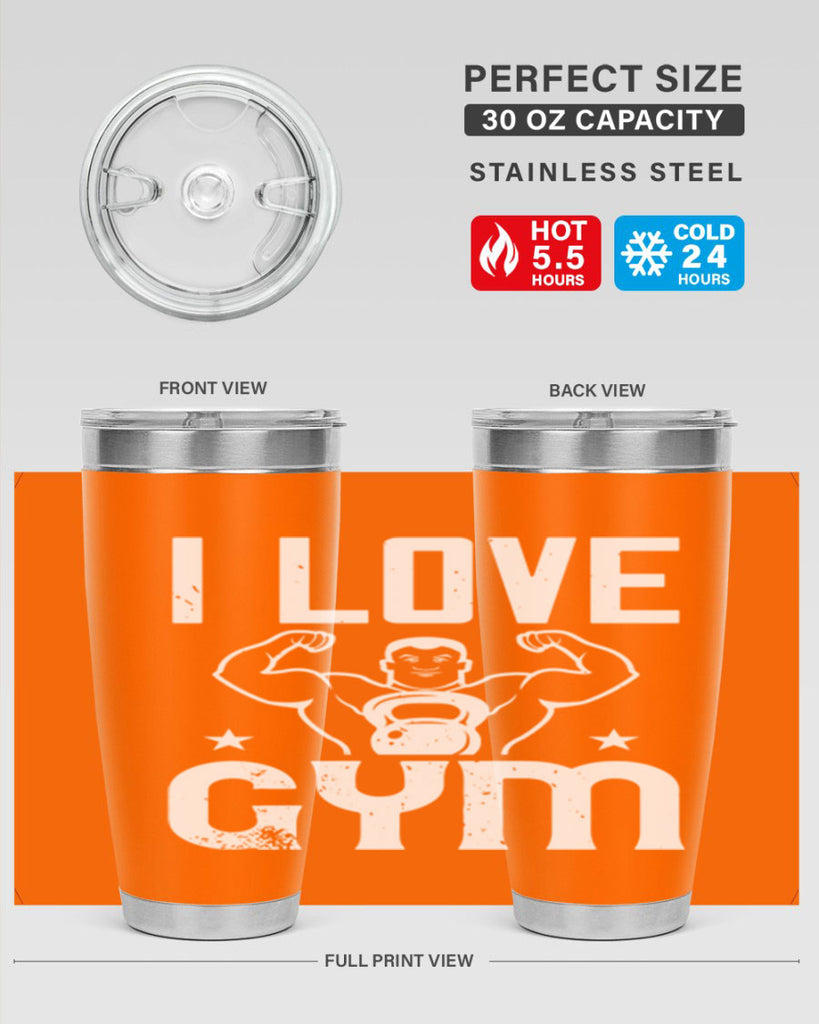 i love gym 88#- gym- Tumbler