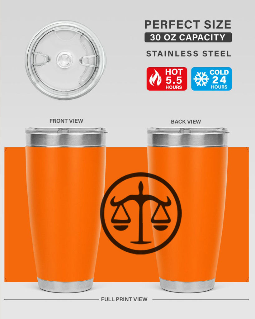 libra 344#- zodiac- Tumbler