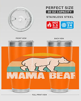 mama bear 24#- Bears- Tumbler
