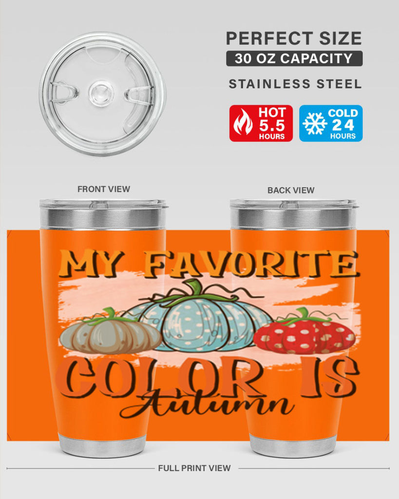 my favorite color is autumn 436#- fall- Tumbler