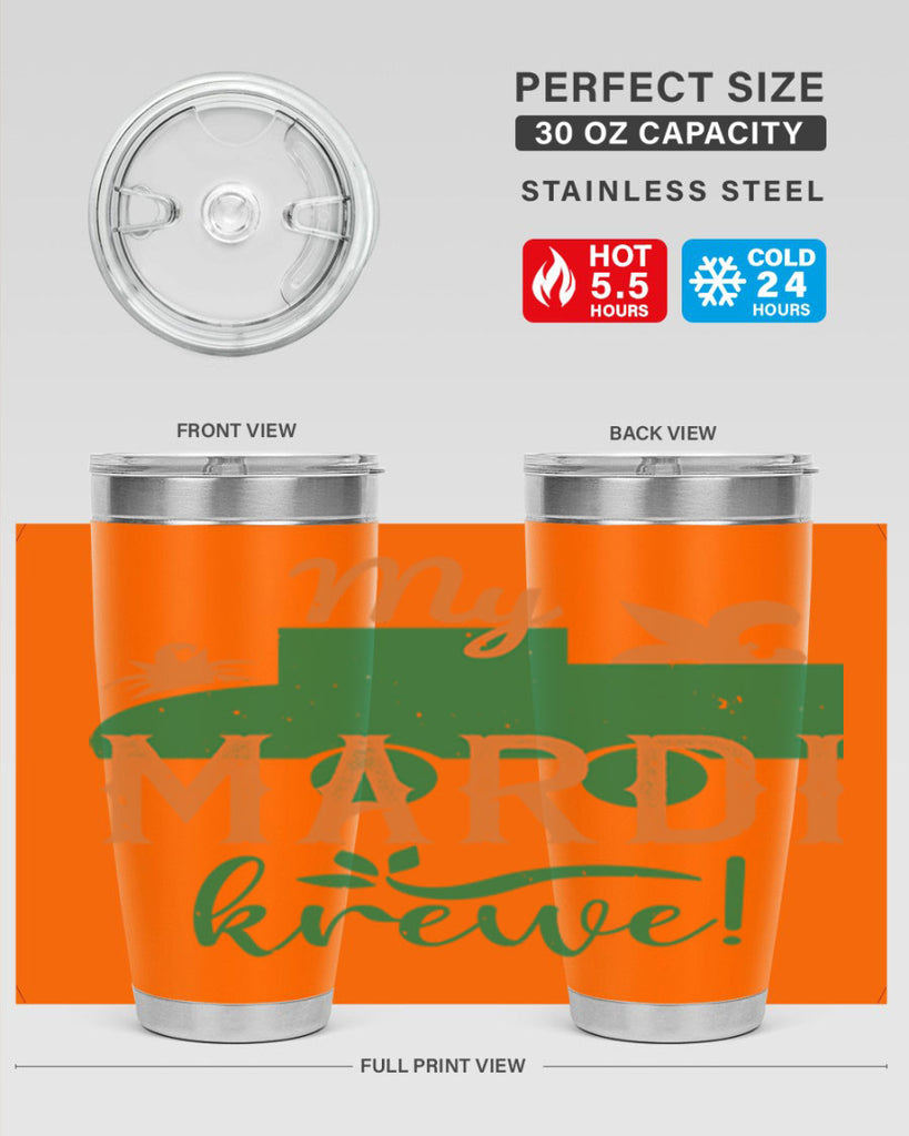my mardi krewe 43#- mardi gras- Tumbler