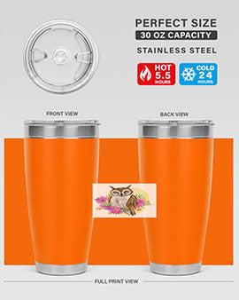 owl 24#- owl- Tumblers