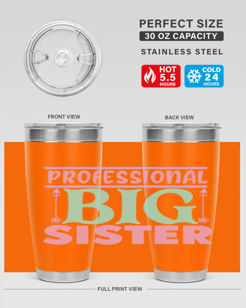 professional big sister Style 2#- baby- Tumbler