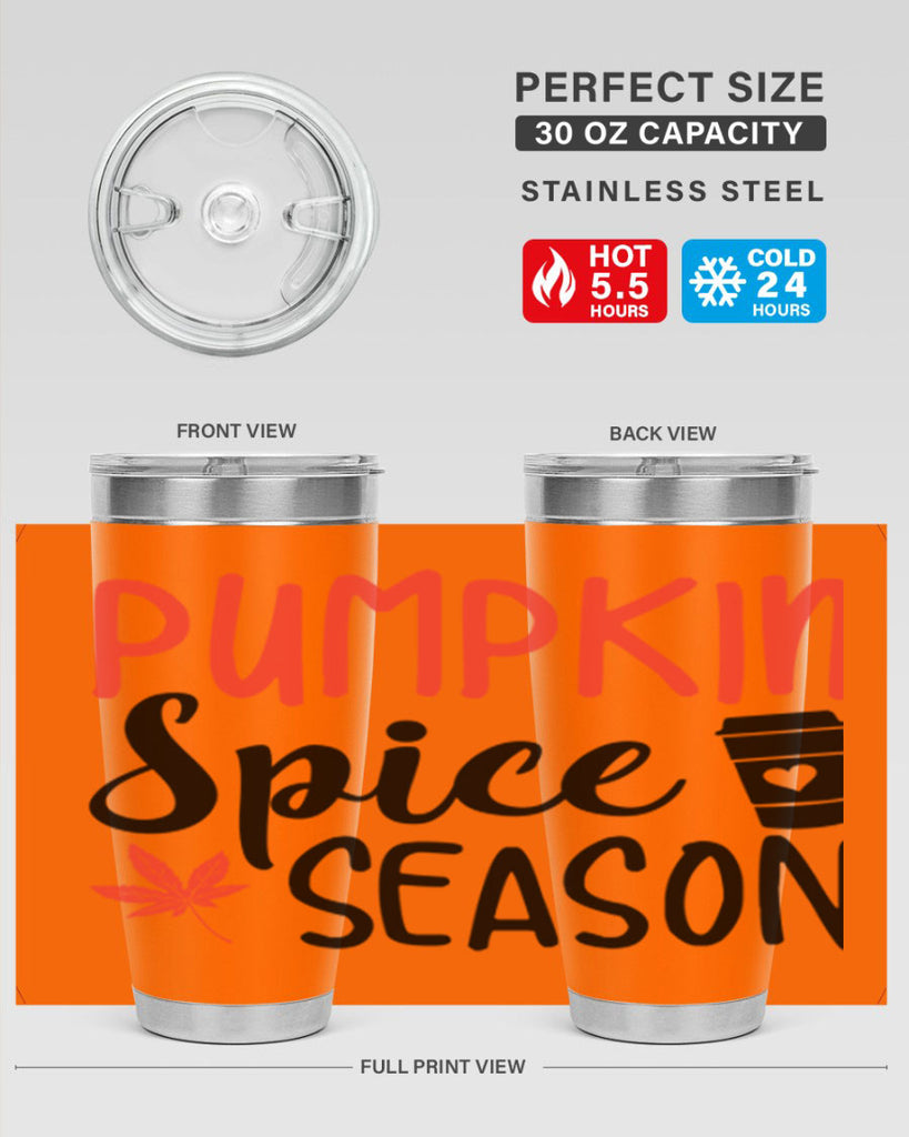 pumpkin spice Season 559#- fall- Tumbler