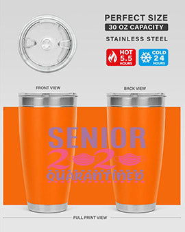 senior quarantined Style 45#- corona virus- Tumbler